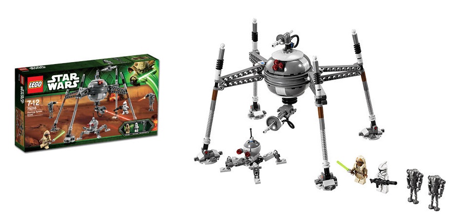 lego 75016 Lego Star Wars Homing Spider Droid 75016