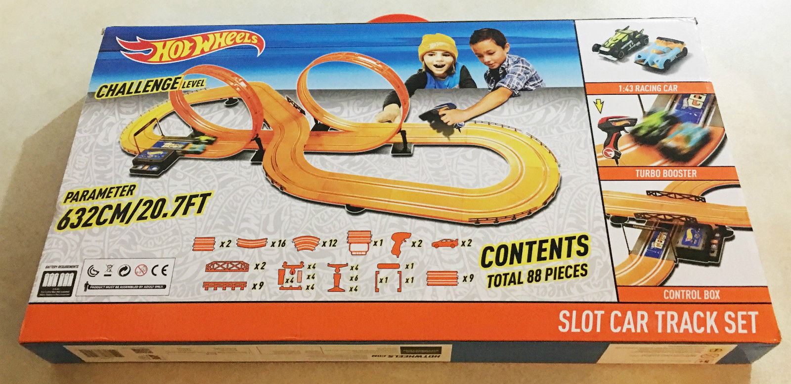 Hot Wheels Slot Car Track Set 83129